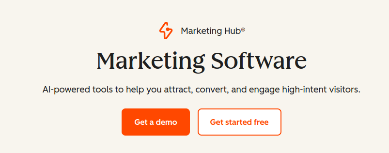 HubSpot Marketing Hub enterprise automation platform