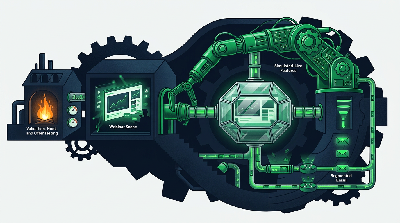 Featured image for How to Set Up an Automated Webinar in 13 Proven Steps (Validate Before You Automate)